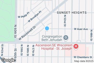 Map image of the property - 3164 N 55th St