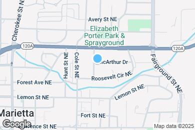 Map image of the property - 354 McArthur Dr