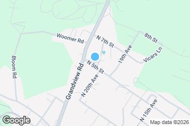 Map image of the property - 1718 5th St