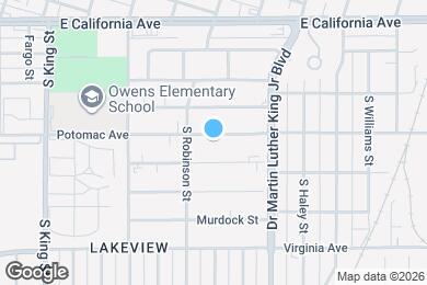 Map image of the property - 1323 Potomac Ave