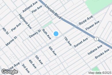 Map image of the property - 655 Rose Ave
