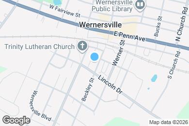 Map image of the property - 148 Beckley St