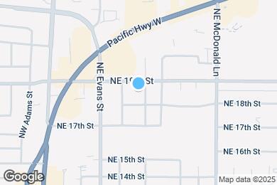 Map image of the property - 1825 NE Galloway St