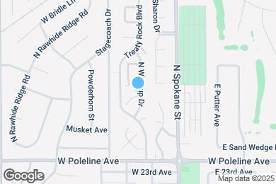 Map image of the property - 205 W Chippewa Dr