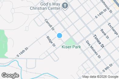 Map image of the property - 1420 Carroll St