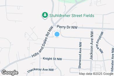 Map image of the property - 7296 Bretz St NW
