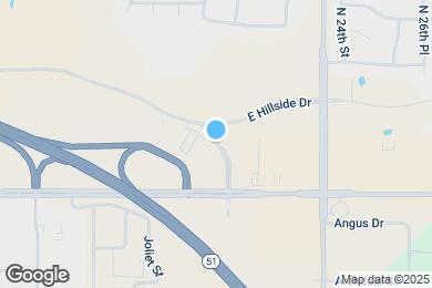 Map image of the property - 2724 N 20th St
