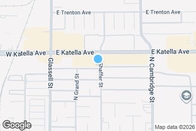 Map image of the property - 445 E Hoover Ave