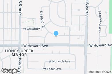 Map image of the property - 4625 W Tripoli Ave