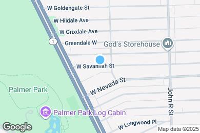 Map image of the property - 433 W Savannah St