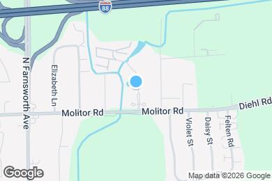 Map image of the property - 1870 Tall Oaks Dr