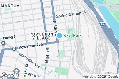 Map image of the property - 3235 Powelton Ave
