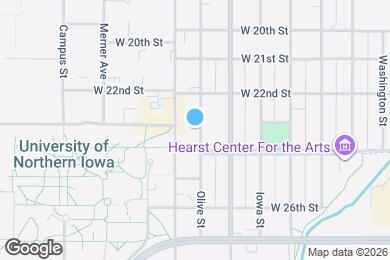 Map image of the property - 2311 Olive Street