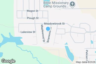 Map image of the property - 1809 Briarwood St