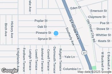 Map image of the property - 814 Spruce St