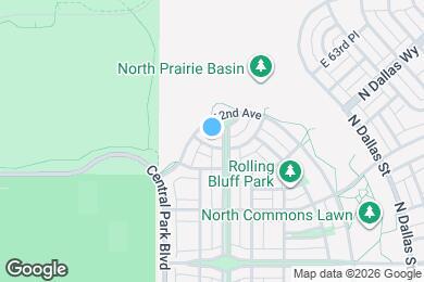 Map image of the property - 9103 E 61st Pl