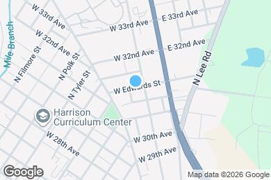 Map image of the property - 209 W Edwards St