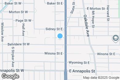 Map image of the property - 84 Curtice St E