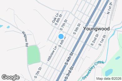 Map image of the property - 115 S 6th St