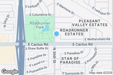 Map image of the property - 12215 N 36th St