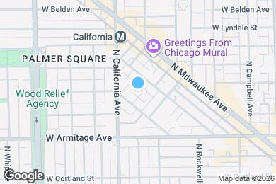 Map image of the property - 2720 W Chanay St