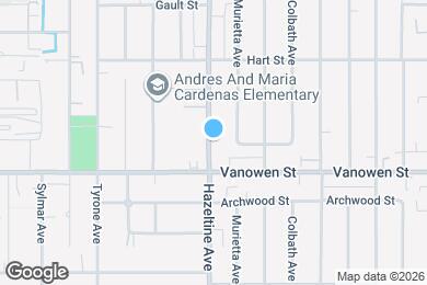 Map image of the property - 6832 Hazeltine Ave