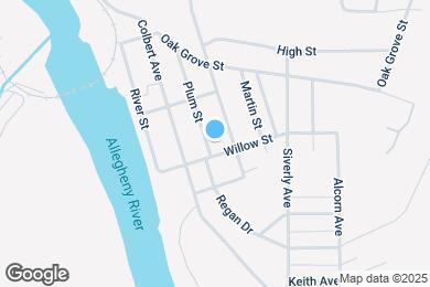 Map image of the property - 151 Plum St