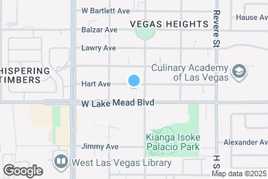 Map image of the property - 1165 Hart Ave