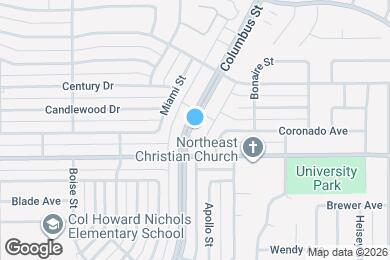 Map image of the property - 4235 Columbus St