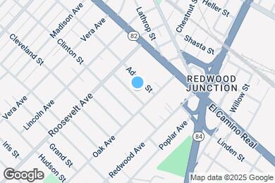 Map image of the property - 1161 Woodrow St