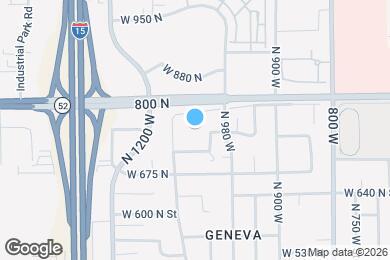 Map image of the property - 756 N 1060 W