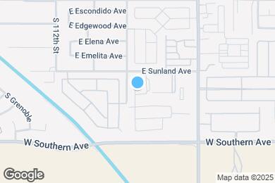 Map image of the property - 11424 E Forge Ave