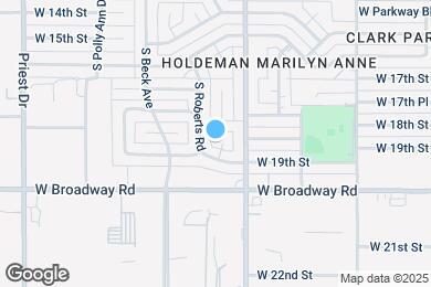 Map image of the property - 1816 S Parkside Dr