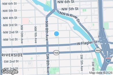 Map image of the property - 777 NW 1st St