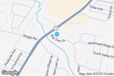 Map image of the property - 2206 Big Tree Dr