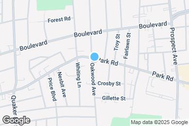Map image of the property - 165 Park Rd