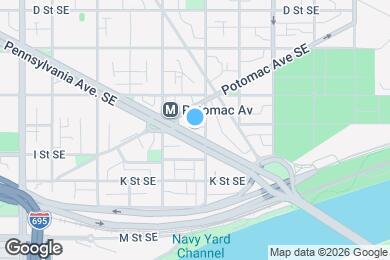 Map image of the property - 1432 Pennsylvania Ave. SE