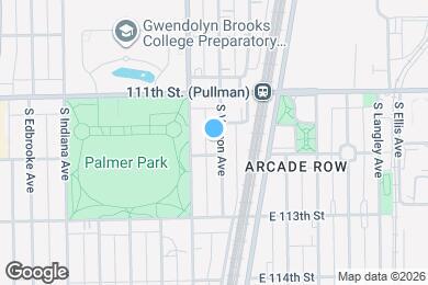 Map image of the property - 11146 S Vernon Ave