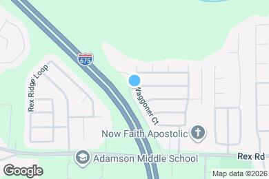 Map image of the property - 6010 Waggoner Ct