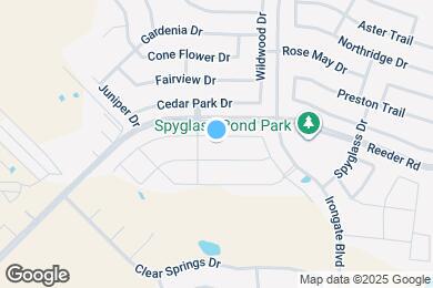 Map image of the property - 4123 Perch Dr