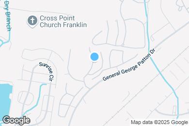 Map image of the property - 1613 Brentwood Pointe