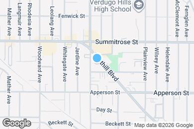 Map image of the property - Tivoli Gardens Apartment