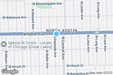 Map image of the property - 1546 N Parkside Ave