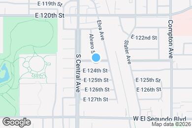Map image of the property - 1238 E 123rd St
