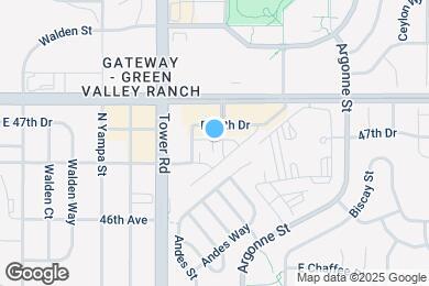 Map image of the property - 18584 E 47th Pl
