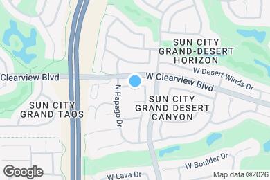 Map image of the property - 16431 W Boulder Vista Dr