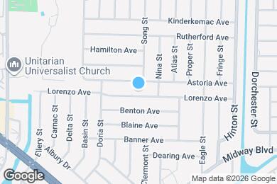 Map image of the property - 20254 Lorenzo Ave