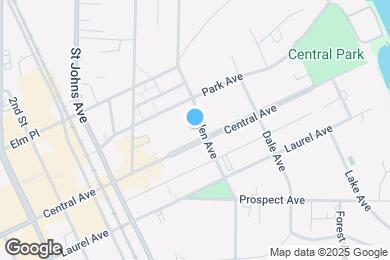 Map image of the property - 375 Central Ave