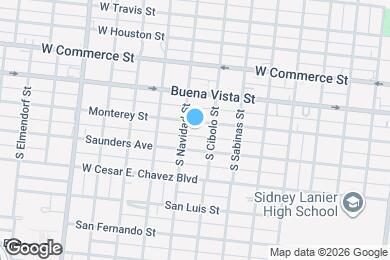Map image of the property - 2120 Monterey St