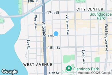 Map image of the property - 1030 16th St